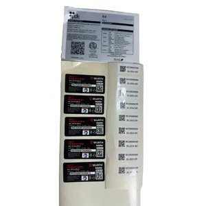 ฉลากสติกเกอร์ป้องกันการปลอมแปลงฉลากผลิตภัณฑ์ต่อต้านการปลอมแปลง - Product Image 5