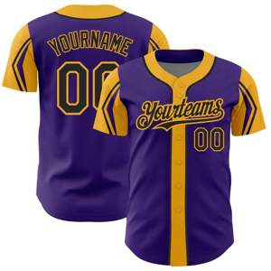 Maillots de baseball entièrement personnalisés avec des logos sublimés, des couleurs d'équipe et des noms et des numéros personnalisés pour les équipes professionnelles - Product Image 1
