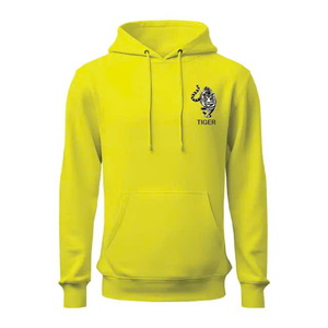 Sweat à capuche oversize en molleton de coton mélangé Streetwear unisexe fabriqué sur mesure au Vietnam - Product Image 3