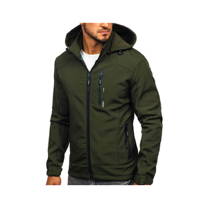 Nouvelle veste Softshell d'hiver pour hommes coupe-vent à capuche pilote avec duvet Streetwear de haute qualité Style hip-hop - Product Image 5