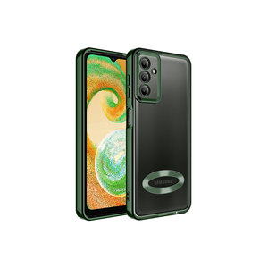 Coque en silicone mate Netzy SAFA Omega pour Samsung Galaxy A14 A53 A34 A03S A24, translucide, protection de téléphone, coque de protection de l'appareil photo - Product Image 1