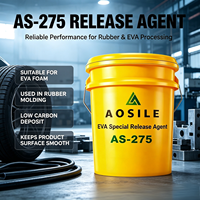 Agent de démoulage silicone aqueux AOSILE AS-275, direct usine, faible dépôt de carbone pour le traitement du caoutchouc mousse EVA