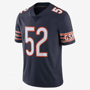 Uniforme de Fútbol Americano para Adultos, al por Mayor, para Entrenamiento y Partido, Jersey Estampado de Verano, 180GSM, Poliéster Transpirable, Absorbe la Humedad - Product Image 2