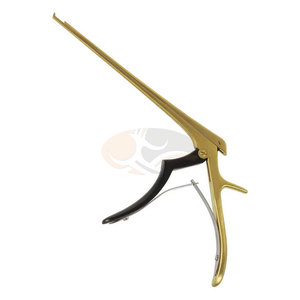 Instrumentos de Neurocirugía de 7 Pulgadas con Eje, Más Vendidos, Certificación CE, Acero Inoxidable Alemán MOL, Kerrison Rongeur, Mordida de 3 mm, Manual de 10 mm - Product Image 2