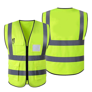 Chaleco de Seguridad de Alta Calidad para Hombre, Logotipo Personalizado, Talla Adulto, Chaleco de Seguridad Reflectante, Chaqueta de Trabajo - Product Image 2
