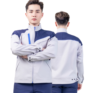 Sao Mai FMF Factory Veste de travail courte respirante et conçue sur mesure pour hommes Uniforme d'ingénierie de la construction dans l'ensemble - Product Image 6