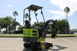 Mini-excavatrice A14SE d'Achilles avec moteur Kubota, chenilles JCB, vérin hydraulique Eaton, garantie de 3 ans - Product Image 6