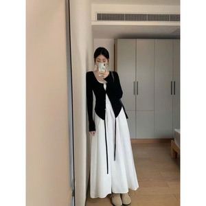 Maxi <b>dress</b> set with <b>cardigan</b> women elegant sleeveless spaghetti strap long <b>dress</b> casual chic outfit summer fashion style - Product Image 5