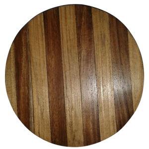 Top vente double finition sous-verres en bois bois pierre Table décor accessoires prix de gros ustensiles de cuisine café tapis et tampons - Product Image 4