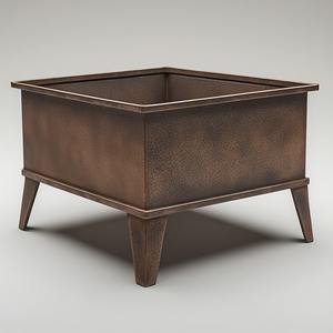 Contemporary Outdoor Metal <b>Firepit</b> <b>Wood</b> Burning Powder Coated Finish Customizable Design for Modern Lifestyles Strong - Product Image 2