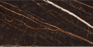 Carrelage de sol en porcelaine à texture solide et brillante de conception moderne 600X1200mm avec surface émaillée mate, épaisseur 8MM pour appartement - Product Image 2