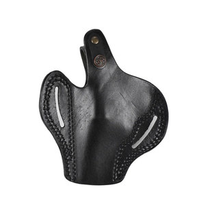 Pouce en cuir fait à la main Holster en cuir droitier cuir à pression noir IWB holsters dissimulés - Product Image 2