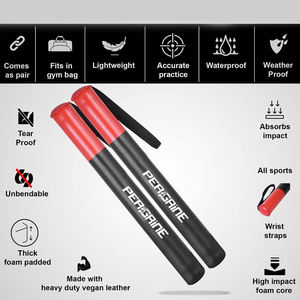 Bâton de boxe d'entraînement de réaction personnalisable en cuir PU de haute qualité professionnel en gros pour Kick Boxing MMA avec sécurité sportive - Product Image 4