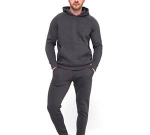 Chándal de Invierno para Hombre, Diseño Único, Transpirable, Estampado, con Capucha, de Poliéster y Algodón, Grueso, 2 en 1, Cómodo, Informal - Product Image 4