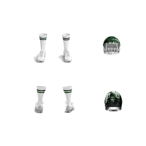 ชุดกีฬาผ้าแทลสำหรับผู้ใหญ่เครื่องแบบทีมฟุตบอลอเมริกันขนาดใหญ่ - Product Image 6