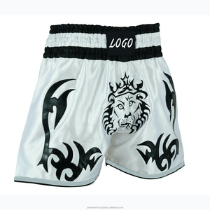 Youth and Adult Muay Thai <b>Shorts</b> Breathable <b>Grappling</b> Martial Arts Training Gym Workouts Fighting <b>Shorts</b> with Custom Logo - Product Image 1