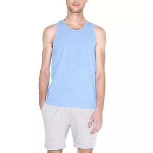 Camiseta sin mangas de entrenamiento para gimnasio para hombre, diseño personalizado, Color sólido, alta calidad, ropa deportiva 2025, camisetas sin mangas de algodón/poliéster para hombre - Product Image 4