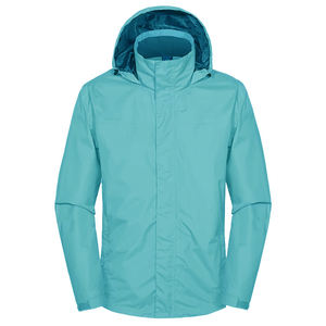 Custom OEM Men's Waterproof <b>Windbreaker</b> Jacket <b>for</b> Winter Sports-Hiking & <b>Camping</b> 2026 Coated Fabric Woven Outdoor Jacket - Product Image 2