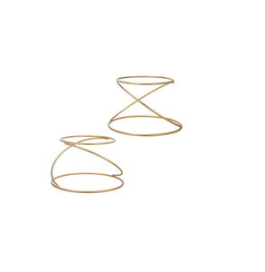 Plato de latón y cuenco, mesa de cena, soporte para servir para forma redonda y pulido dorado y plateado personalizado - Product Image 4