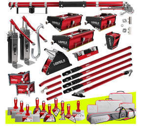 LEVEL5 Ultimate Drywall Taping and Finishing <b>Set</b> Automatic Taper Flat Boxes Angle Heads 7 Corner Applicator <b>Box</b> - Product Image 1