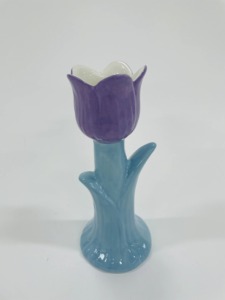 Vase à fleurs en céramique et porcelaine fait main, texturé rose, coloré, magnifique, fabuleux, avec support en mousse florale, écologique, de luxe - Product Image 6