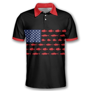 Personalizar su diseño sublimación pesca Jersey protección Uv camisetas hombres secado rápido UPF 50 + manga corta pesca camisas 2025 - Product Image 1