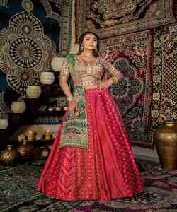 Leganga Lehenga Choli: Fusion de tradition et de tendance-un ajustement parfait pour les magasins de détail avant-gardistes - Product Image 6