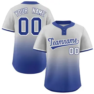 Maillots de baseball pour jeunes Premium Design unique Broderie Tissu extensible évacuant l'humidité pour les joueurs - Product Image 6