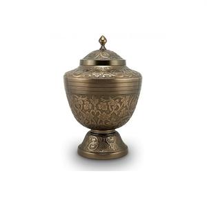 Urnas de cremación funeraria de metal de alta llegada para cenizas humanas y para momentos memorables Urnas para adultos de color antiguo - Product Image 2