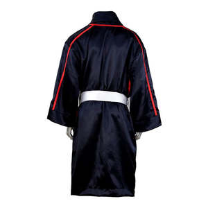 Nueva Bata de Boxeo Unisex Roja de Poliéster/Nailon con Capucha Personalizable, Bata de Combate de Secado Rápido, Ligera y Transpirable, OEM - Product Image 2