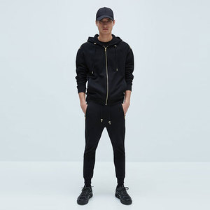 Chándales Deportivos de Invierno para Hombre, Ajustados, con Capucha, Transpirables, de Forro Polar de 400 g, de Alta Calidad, 100 % Algodón, Personalizables con su Logotipo, 2025 - Product Image 1