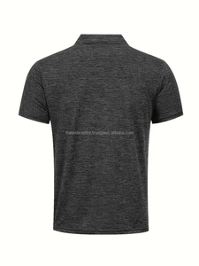 Polo de verano para hombre, camiseta de manga corta con logotipo personalizado, polos largos de peso pesado, polos para hombre - Product Image 3