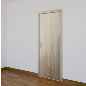 Film PVC de porte en MDF moderne du fabricant vietnamien OEM à bas prix pour la surface finie pour la maison et l'appartement - Product Image 4