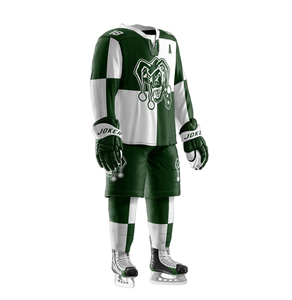 High Quality Custom Polyester <b>Ice</b> Hockey Uniform Set OEM Customized Designs <b>Ice</b> Hockey Jersey Sports Wear for Teams - Product Image 5