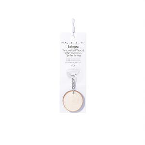Portachiavi in Legno Personalizzati Bellegra, Eleganti Accessori in Legno per Chiavi - Product Image 3