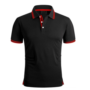 Nouvelle dernière mode hommes été haute qualité hommes Polo T-Shirt Logo personnalisé pleine impression solide vert Olive couleur blanc polos - Product Image 2