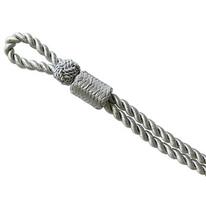 Cordón de Gorra Trenzado Doble Plateado al por Mayor, Proveedor de Cordones para Uniformes, Cordón de Gorra Trenzado Dorado, Cordón de Alambre Dorado General - Product Image 4