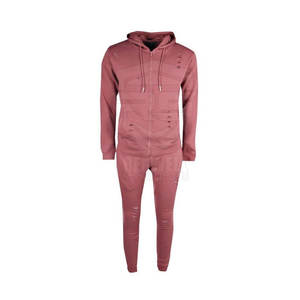 Ropa deportiva desgastada informal con logotipo personalizado, ropa de gimnasio transpirable, conjunto de chándales para correr de invierno, venta al por mayor - Product Image 1