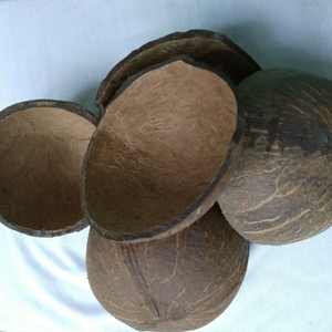 Cuenco decorativo de cáscara de coco Natural 100% marrón, cáscara de coco Natural, olla ovalada, cáscaras de coco, ángulo de etiqueta privada - Product Image 3