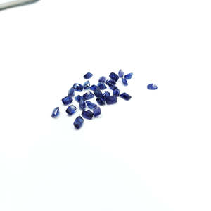 Piedras de Zafiro Azul Natural de Bangkok, Corte Cojín, Calibradas, 3x5mm y 6x4mm, Corte Brillante, Gemas Naturales - Product Image 3