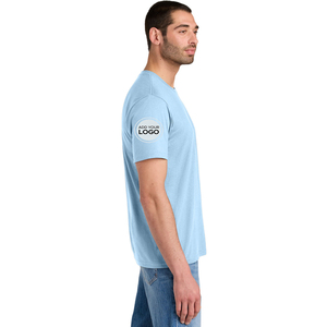 เสื้อยืดคอตตอนผสมใยไผ่พรีเมียม เป็นมิตรต่อสิ่งแวดล้อม นุ่มสบาย ยั่งยืน บริการ DDP แบบกำหนดเองได้ ฟรีเสื้อยืดคอตตอนผสมใยไผ่ - Product Image 1