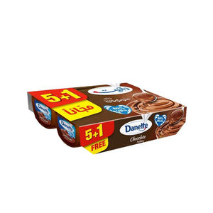 Gobelets de dessert au caramel, lisses et délicieux, Danette prêts à consommer, 4 x 100g - Product Image 5