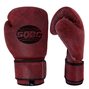 Gants de boxe personnalisés et durables Vos propres gants de boxe Gants de boxe en cuir PU avec logo - Product Image 3