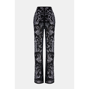 <b>Sequined</b> <b>Wide</b> <b>Leg</b> <b>Trousers</b> - Product Image 1