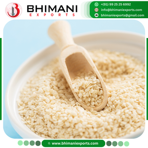 เมล็ดงาขัดผิว ปอกเปลือก แห้ง สด คุณภาพดี ราคาถูก ปลอดจีเอ็มโอ ได้รับการรับรองจาก APEDA สำหรับบริโภคจากมนุษย์ นำเข้าจากอินเดีย - Product Image 3