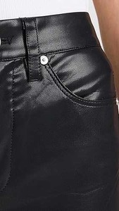 2025 nouveauté conception personnalisée taille moyenne pantalon en cuir pour hommes à la mode tenue décontracté avec haut en cuir d'origine droite - Product Image 5