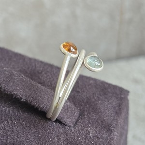 Fabriqué à la main pour femmes 925 bande en argent à la mode ethnique mariage anniversaire pierres précieuses bague lunette réglage réglable bijoux de mode - Product Image 3