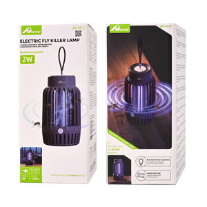 Lámpara Antimosquitos Gris DK-4317, Protección Eléctrica Contra Mosquitos, Lámpara Mata Mosquitos Eficaz, Control de Plagas - Product Image 1