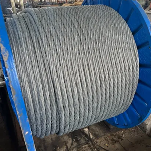 כבל פלדה מגולוון / כבל פלדה מגולוון עם ציפוי פלדה EN 6x7+FC IWR IWS מאושר ליישומים ימיים - Product Image 3