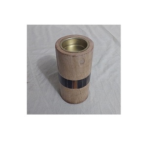 Bulk Wooden <b>Bakhoor</b> Burner Highest Quality Round Shape Decorative Mabkhars <b>Oud</b> Burner For Hotelware Usage - Product Image 1